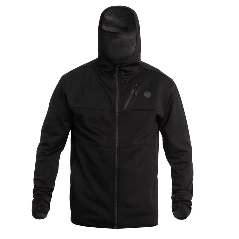 TD Shaolin Hoodie Black / Multicam Black - Image 2