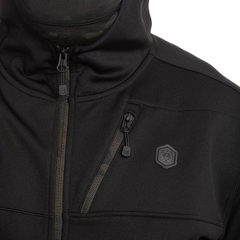 TD Shaolin Hoodie Black / Multicam Black - Image 4