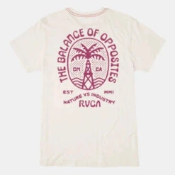 RVCA Cliff Shore Short Sleeve Tee