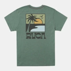 RVCA Palm Set Short Sleeve Tee