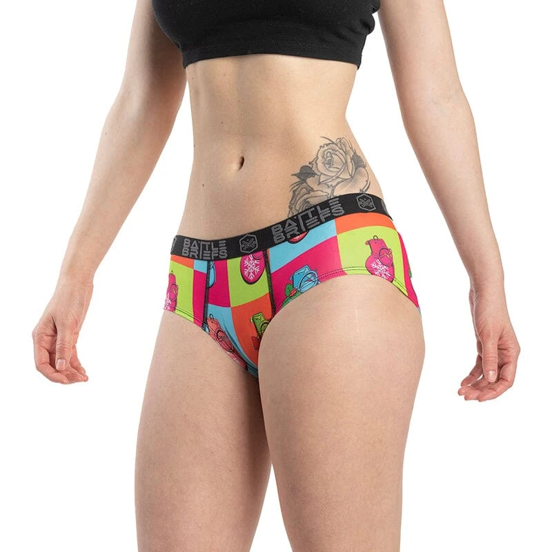Battle Briefs Women's War-Hol-Iday - Image 3