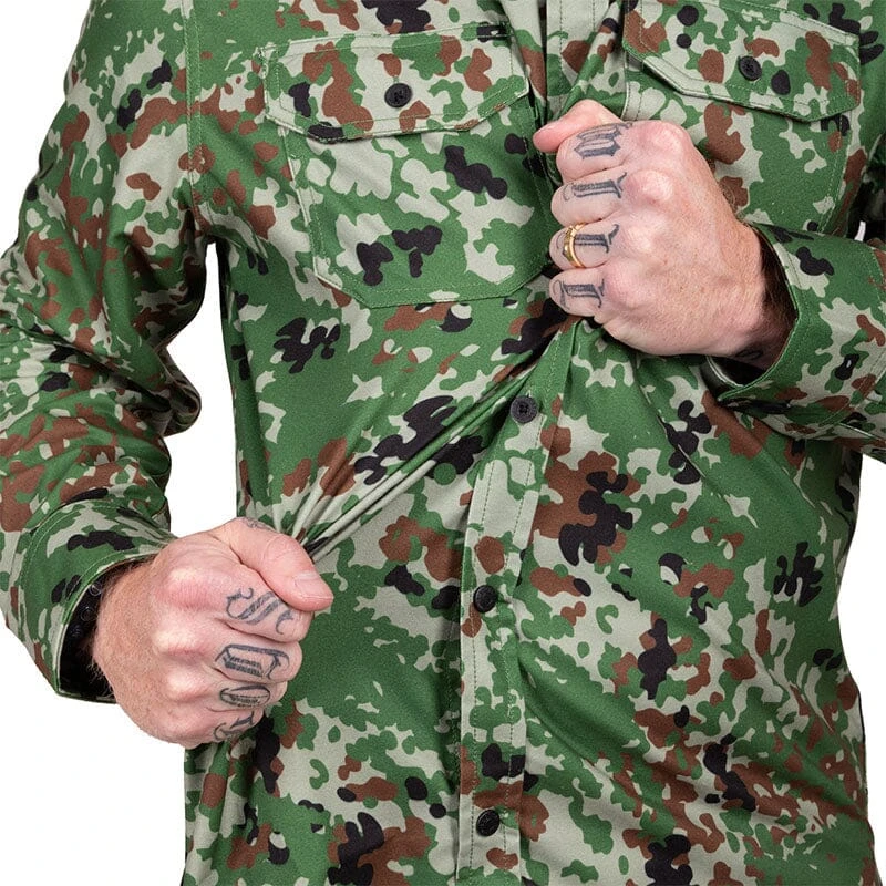 TD Tombstone Flannel Japanese Jietai Camo - Image 6