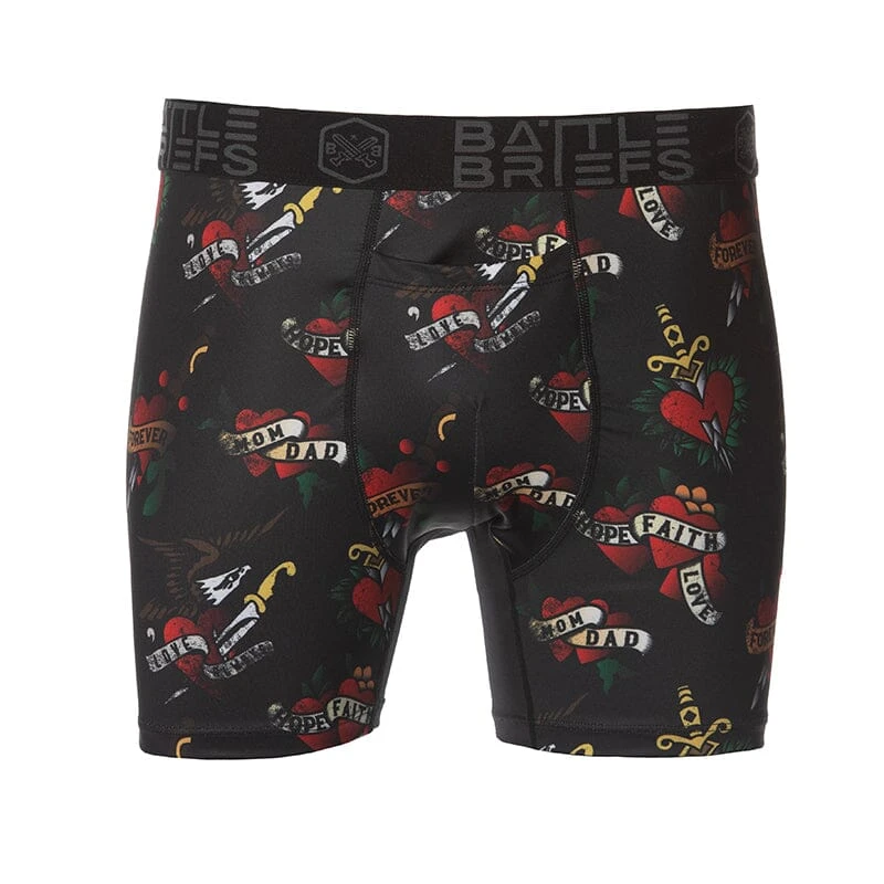 Battle Briefs Tattoo Hearts - Image 2