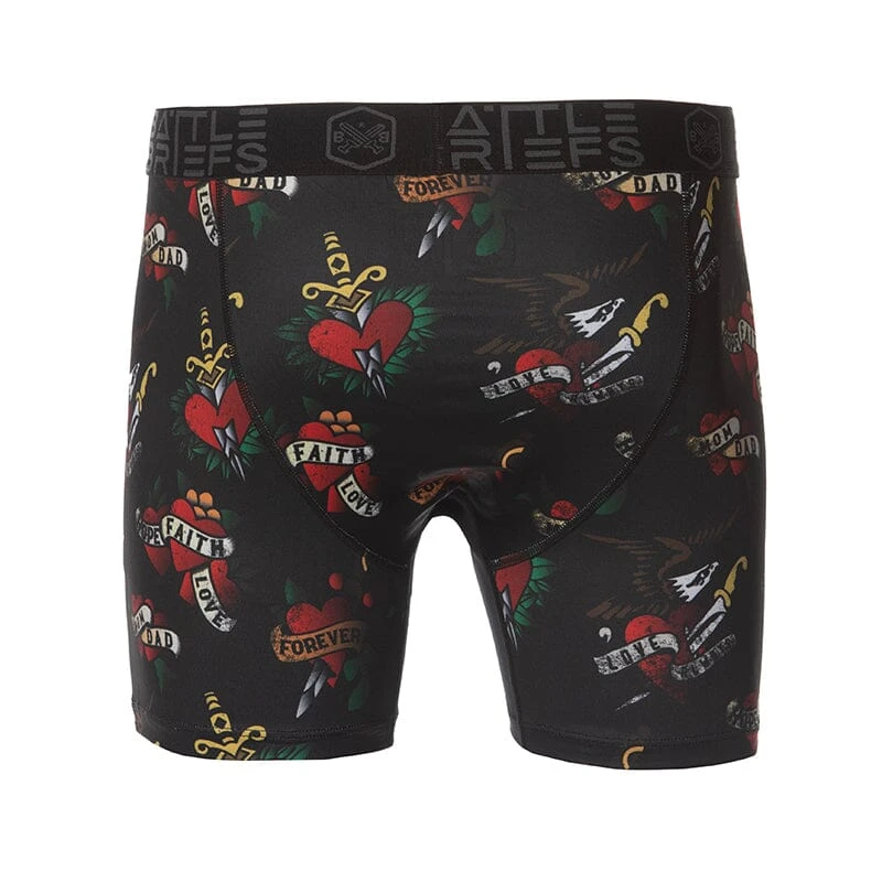 Battle Briefs Tattoo Hearts - Image 3