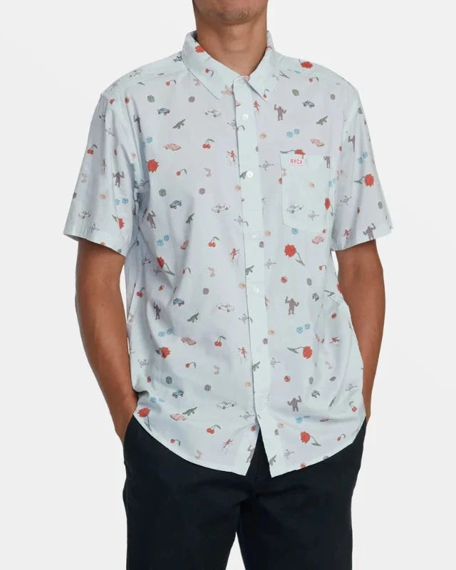 RVCA Luke P Short Sleeve Shirt - Image 4