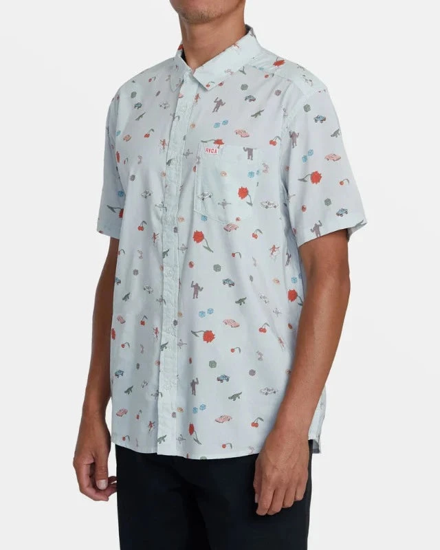 RVCA Luke P Short Sleeve Shirt - Image 3
