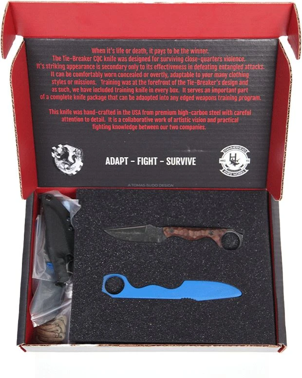 ADC Tie Breaker CQC Knife Kit DE - Walnut - Image 3