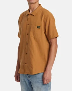 RVCA Day Shift Solid S/S Shirt
