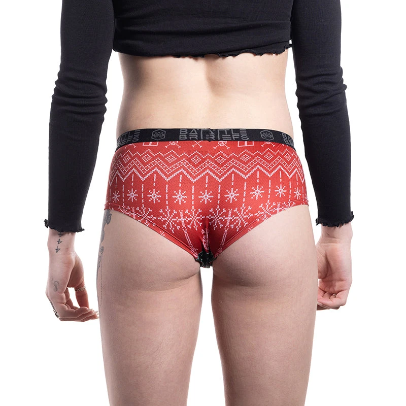 Battle Briefs Women's Ugly Xmas Sweater - Image 4