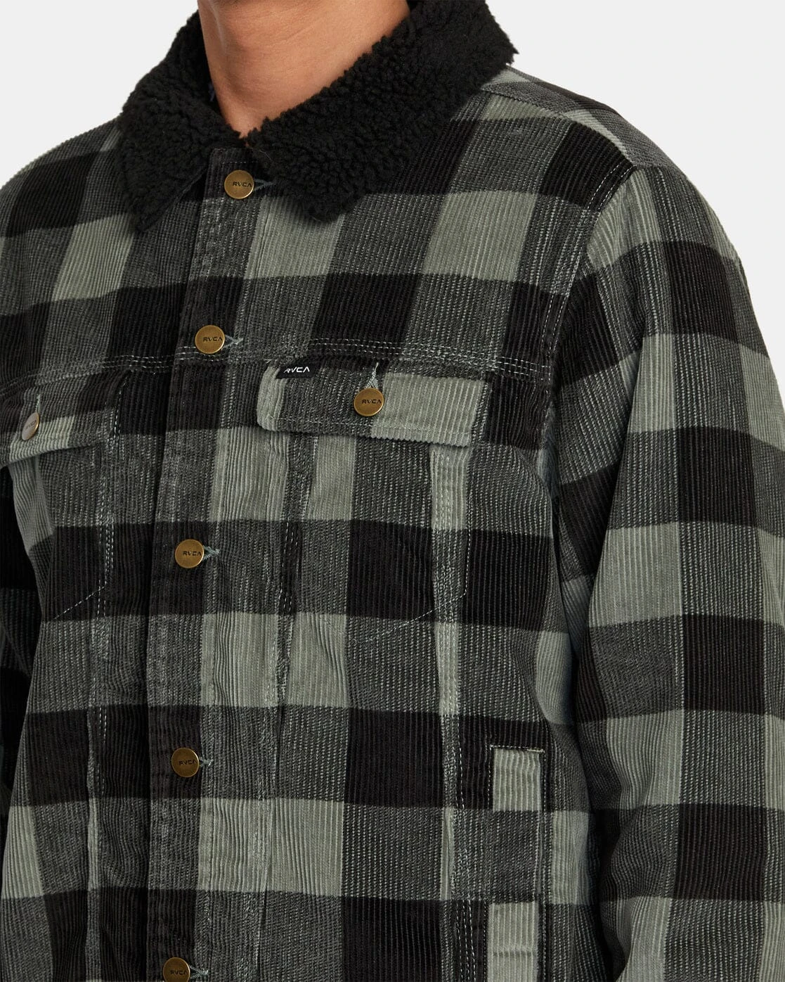 RVCA Waylon Corduroy Trucker Jacket - Image 12