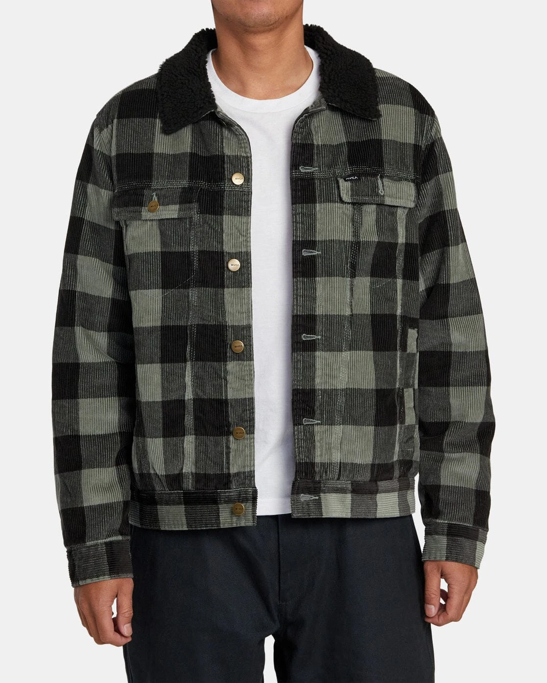 RVCA Waylon Corduroy Trucker Jacket - Image 8