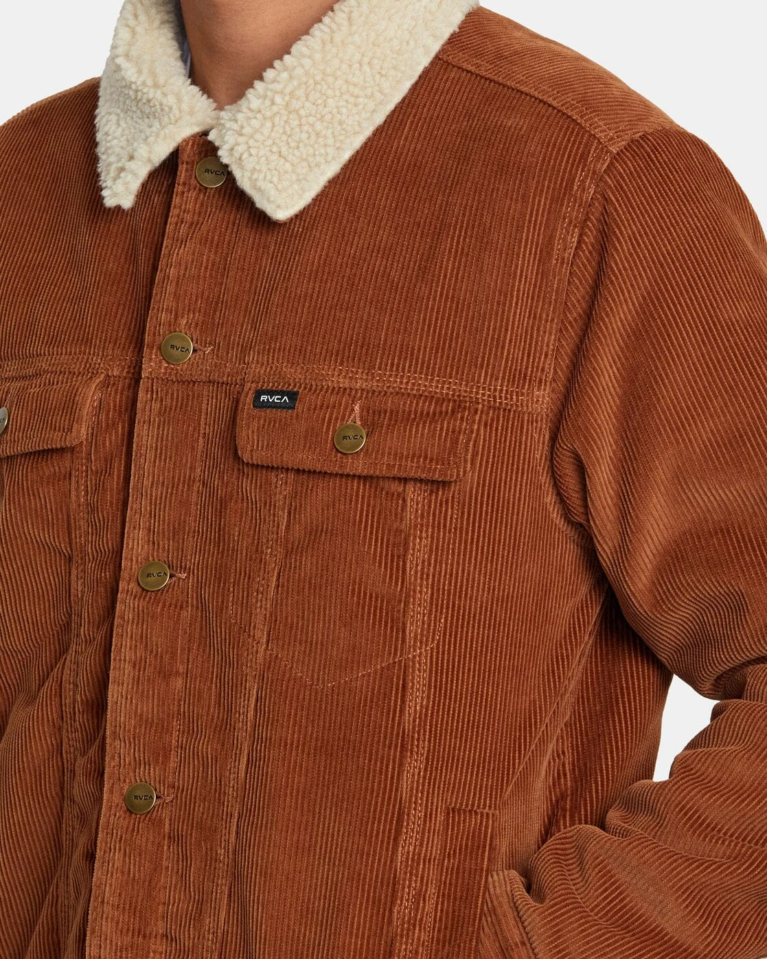 RVCA Waylon Corduroy Trucker Jacket - Image 6