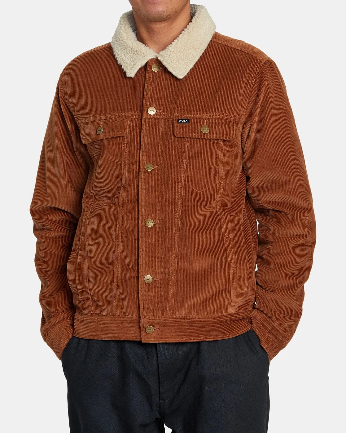 RVCA Waylon Corduroy Trucker Jacket - Image 2