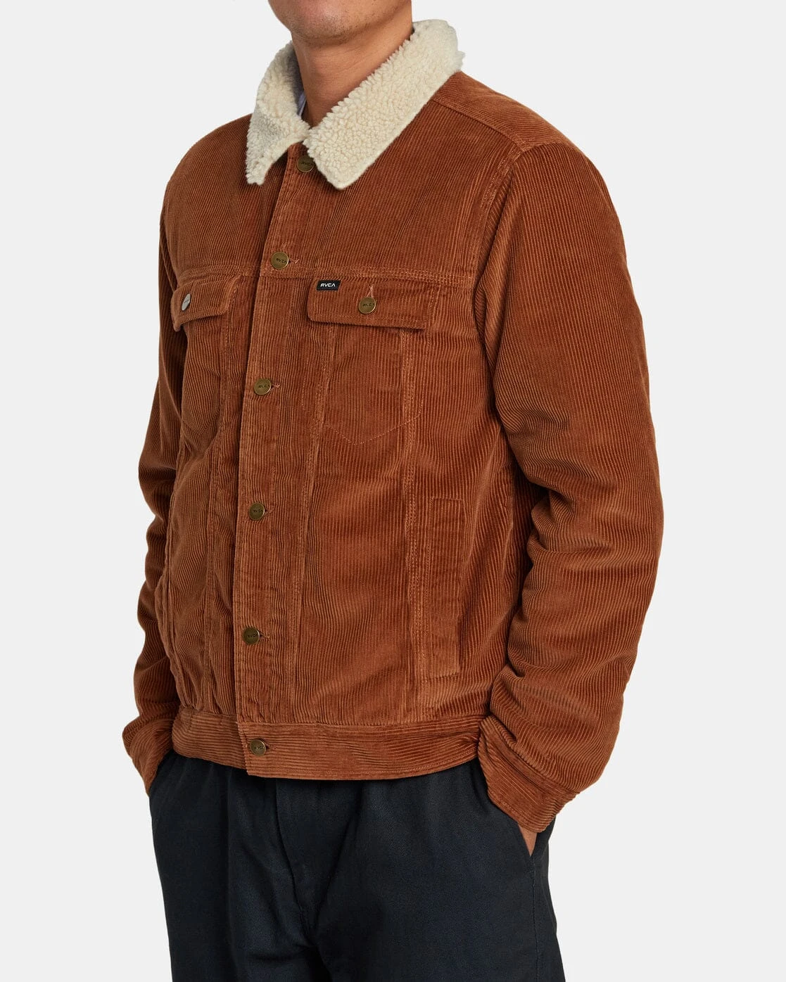 RVCA Waylon Corduroy Trucker Jacket - Image 3