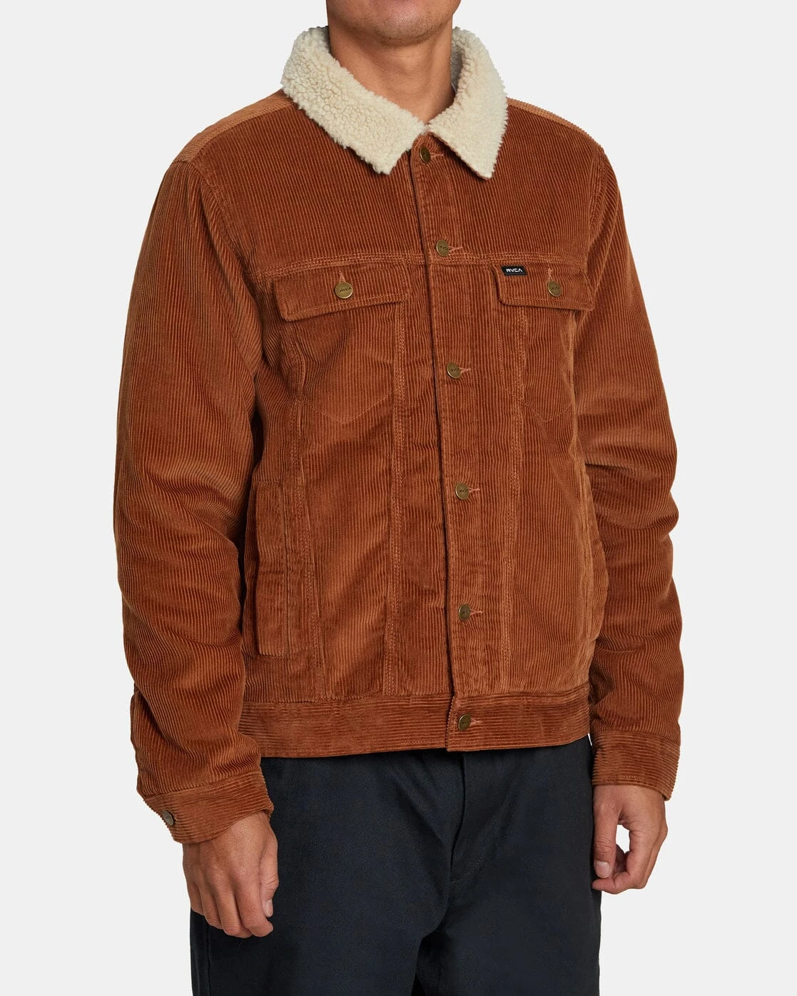 RVCA Waylon Corduroy Trucker Jacket - Image 5