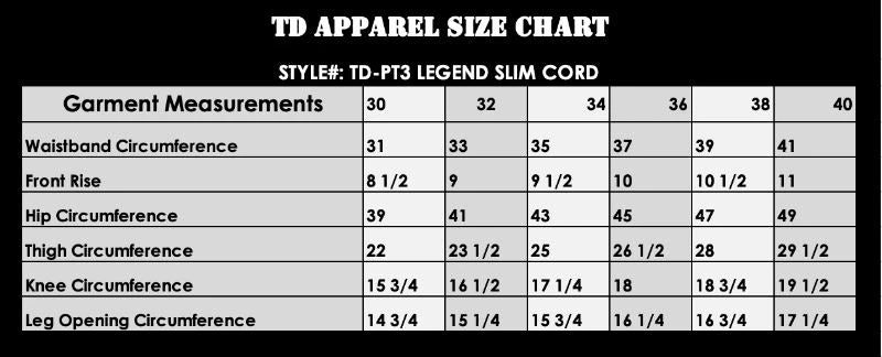 TD Legend Slim Cord Pants - Image 8