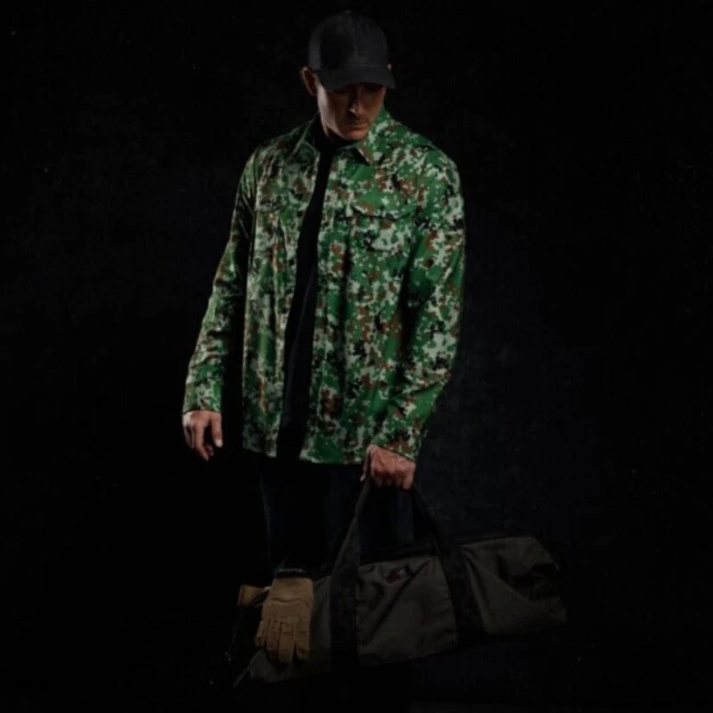 TD Tombstone Flannel Japanese Jietai Camo - Image 8