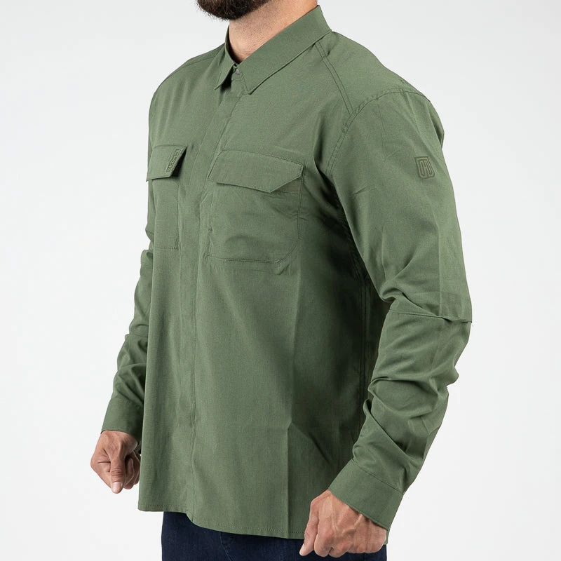 MTHD Latitude Long Sleeve Snap-Up Shirt - Image 3
